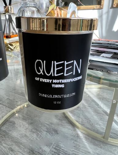 Queen of Every MF Thing Soy Candle